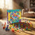 90-Piece Creative Suction Building Set in a vibrant playroom, featuring colorful building pieces scattered around.