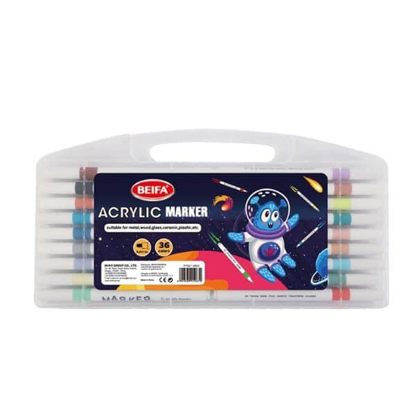 Perfect Dealz 36 Colours Acrylic Marker