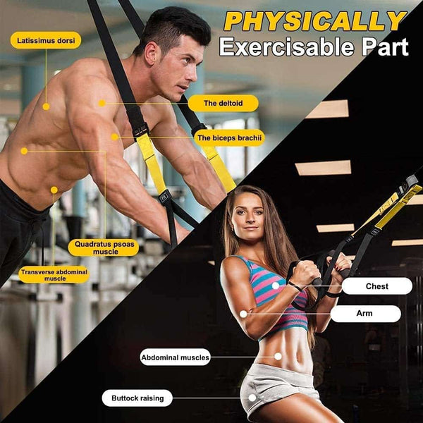 Bodyweight Training Straps Suspension System image 4