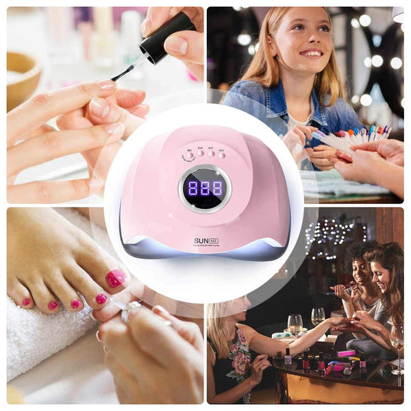 Perfect Dealz Professional Nail Dryer with LCD Screen and LEDs for Gel Polish