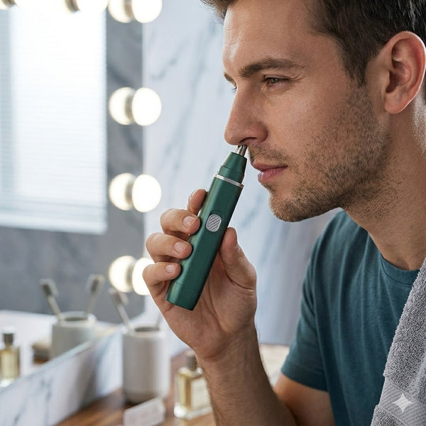 Electric Nose Hair Trimmer Protective Grooming Shaver