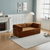 Modern Space-Saving Convertible Sofa Bed in a stylish living room with light decor.