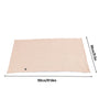 Portable Wearable Electric Heated Shawl Blanket shown laid out with dimensions 150cm x 80cm.