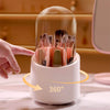 Perfect Dealz Rotating Makeup Brush Storage Box