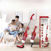 2-in-1 Mite & Dust Collector Portable Handheld Vacuum Cleaner displayed with family on a couch.