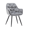 Perfect Dealz Velvet Luxe Dining Chair