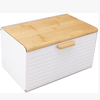 Perfect Dealz Elegant Wooden Bread Box with Matching Canisters