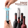 Perfect Dealz Wine Saver Vacuum Pump Set with 4 Reusable Stoppers