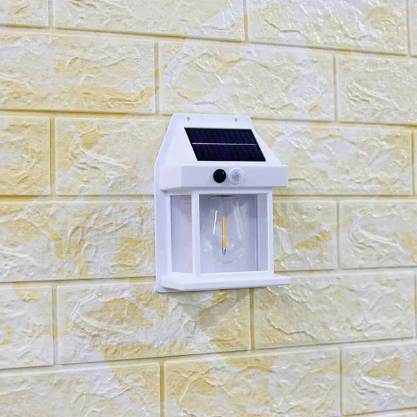 Outdoor Solar Wall Lantern image 0