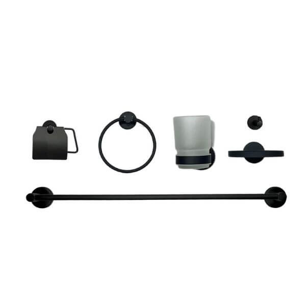 6 Piece Bathroom Accessory Set image 0