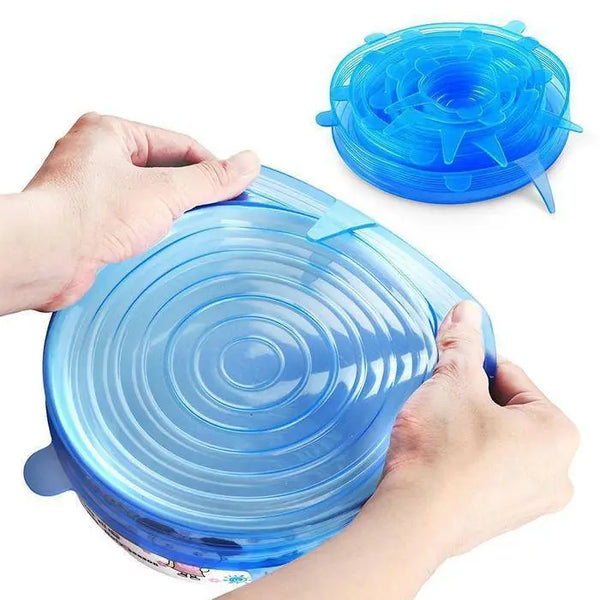 Perfect Dealz Silicone Stretch Lids Set of 6