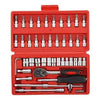 46pcs 1/4-Inch Driven Socket Set image 0