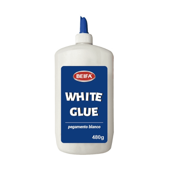 Perfect Dealz Large White Glue with Built-In Brush – 480g
