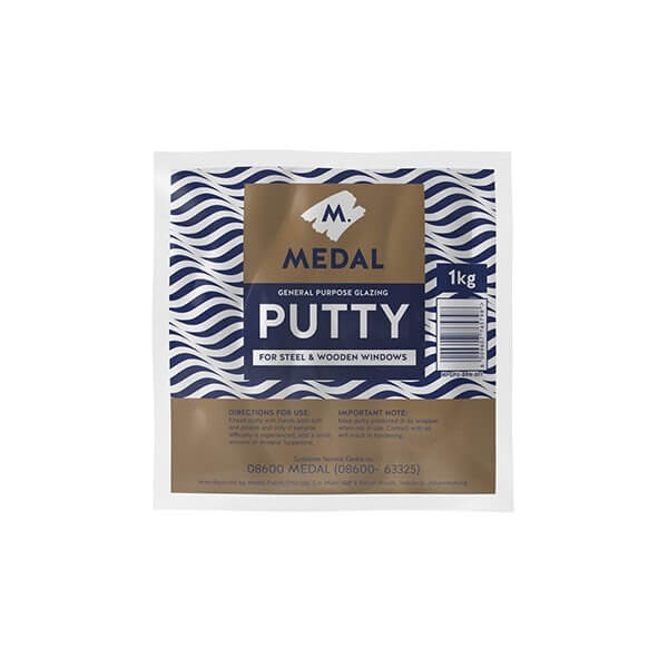 Medal Glazing Putty 1kg