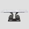 Modern Marble Top Dining Table image 1