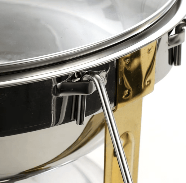5L Luxury Stainless Steel Gold Buffet Chafing Dish image 2