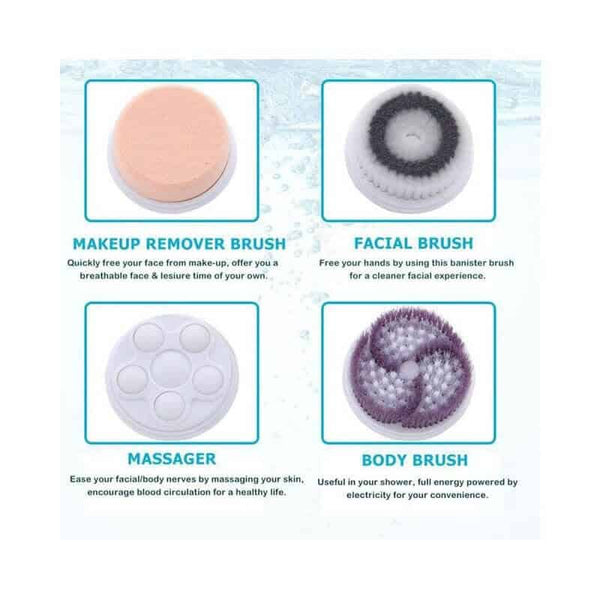 Perfect Dealz 4 in 1 Multifunction Facial Cleansing Brush