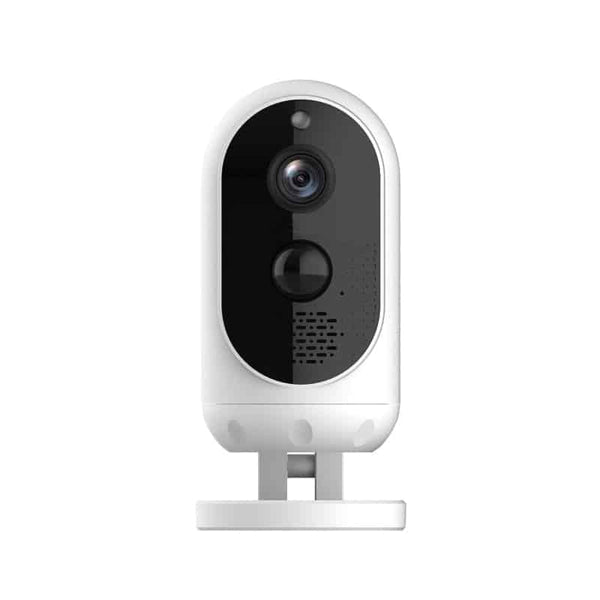 Rechargeable HD Outdoor Solar Camera 1080P With WiFi showing the front view of the security camera.