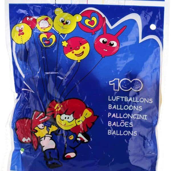 Perfect Dealz 100pc Multicolor Balloons