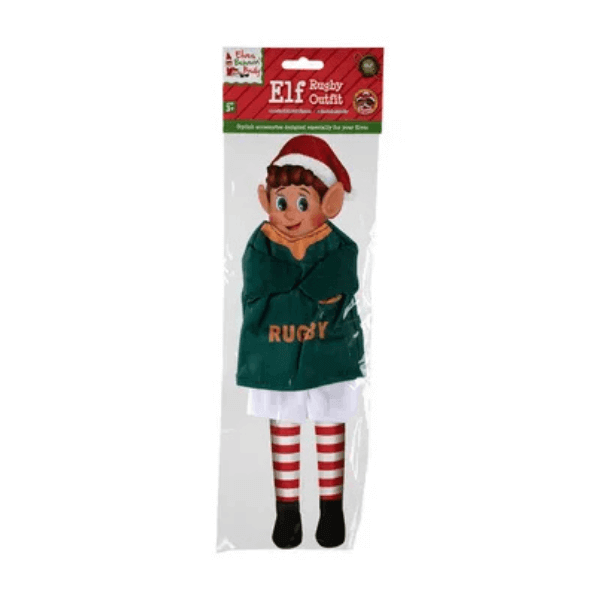 Perfect Dealz Festive Elf Rugby Costume