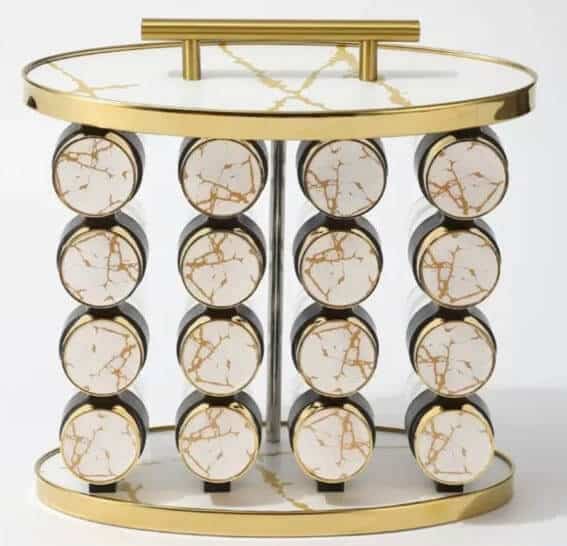 Perfect Dealz 16 Piece Tabletop Spice Rack