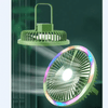 Perfect Dealz 2-in-1 Portable Fan with Built-In LED Light