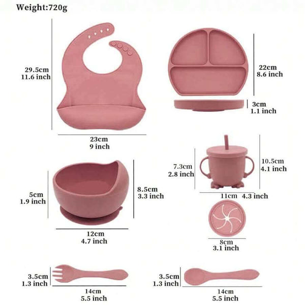 7 Piece Baby Feeding Set image 4