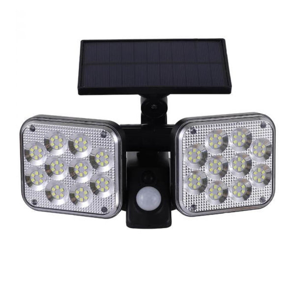 120 SMD LED Outdoor Double Head Solar Sensor Light image 2