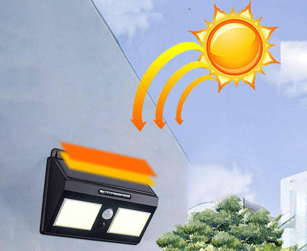 Atomic Beam Sunblast Solar Led Wall Light image 2