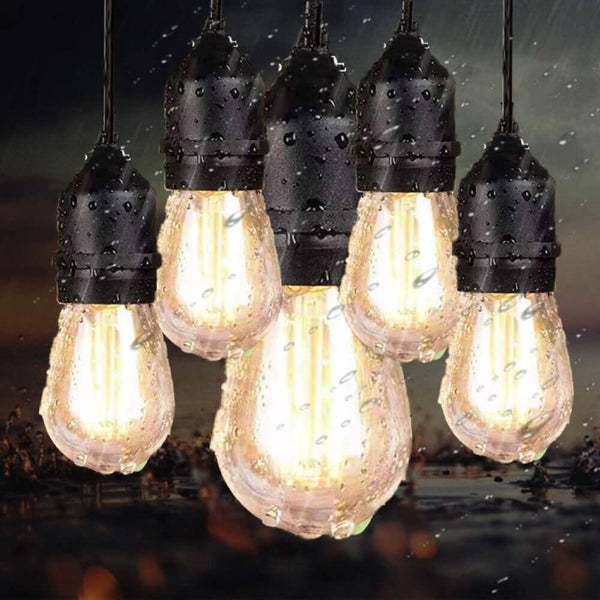 20 LED Bulb String Lights - 10m image 2