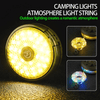 3 Modes Portable Camping String Lights providing decorative and practical illumination for outdoor use.