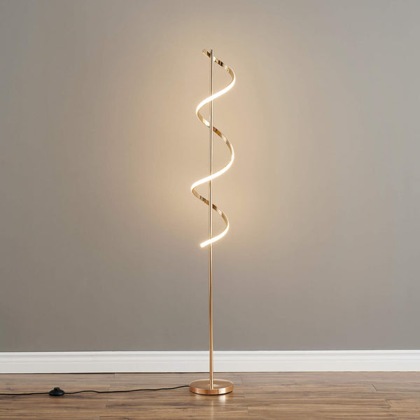 Spiral LED Color Changing Bright Floor Standing Lamp | Perfect Dealz