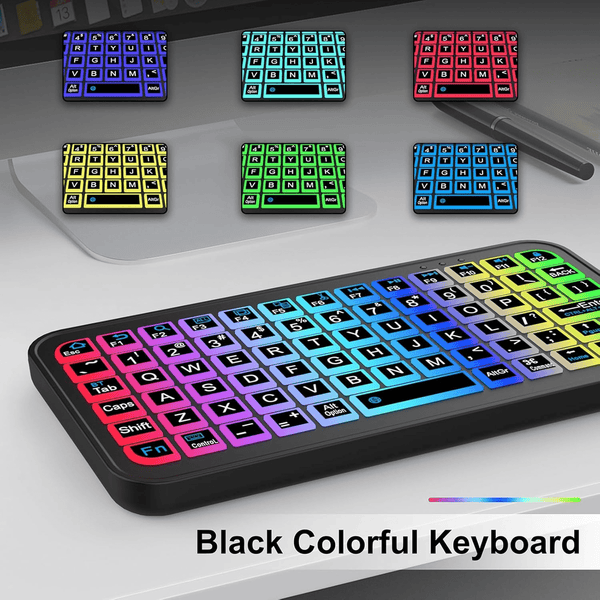 Perfect Dealz Mini Bluetooth Keyboard With Light Effect