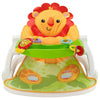 Cute lion-themed Adjustable Portable Baby Feeding Chair with toys for interactive mealtime experiences.