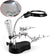 5 LED Auxiliary Clip Magnifier AC and DC Interchangeable with flexible metal tube and magnifying lens for precision work.