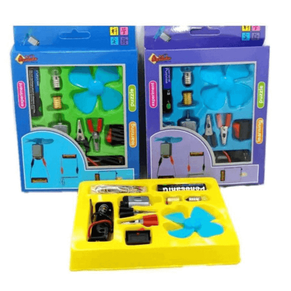 Kids Science Light Control Fan Circuit Kit image 2