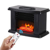 Perfect Dealz 1000W Mini Electric Fireplace Heater with Remote Control