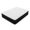 1.8M Medium Firm Support Foam Mattress with hexagonal quilted top and black base for comfort and support.