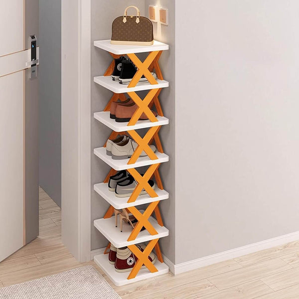 Perfect Dealz 6 Tier Shoe Stackable Storage Rack Organizer