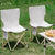 Folding High Back Camping Chair with Carry Bag image 0
