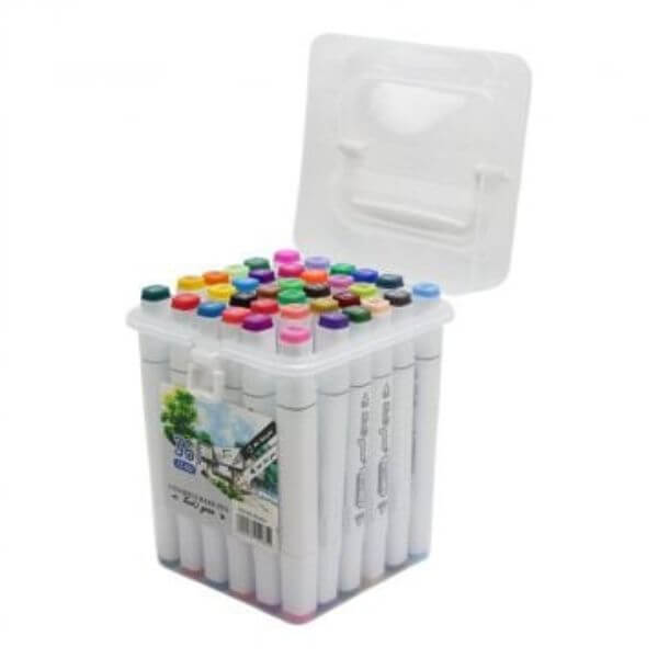 36PCS Waterproof Sketch Marker for Kids image 0