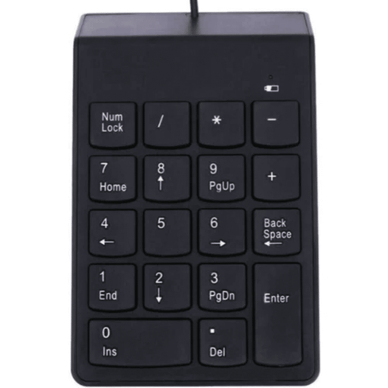 Number Pad Example Application Compact USB Number Pad - Efficient Typing Made Easy | Perfect Dealz