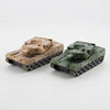 Big Tank Battery-Operated Toy with Light & Sound Effects in green and tan color variations.