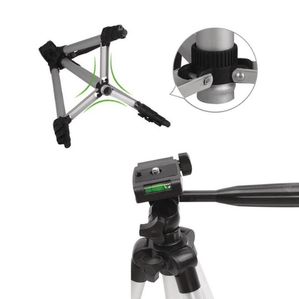 Universal Photography Aluminum Travel Camera Tripod image 3