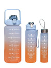 Set of 3 Motivational Water Bottles image 2