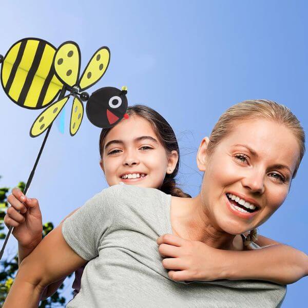 Ladybug Windmill Garden Decor image 3