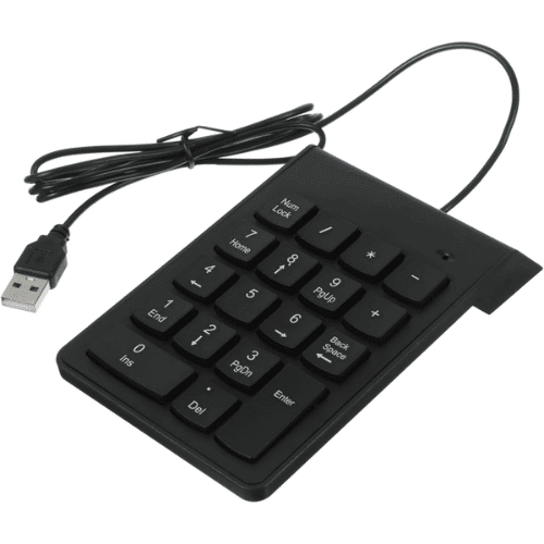 Perfect Dealz Compact USB Number Pad - Efficient Typing Made Easy