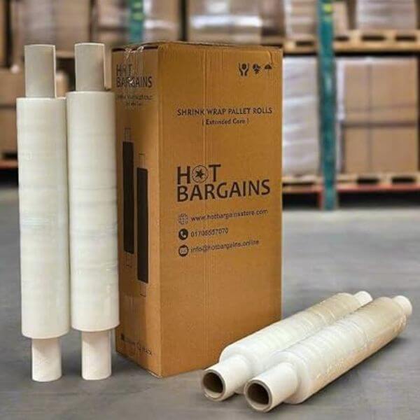 Perfect Dealz Clear Pallet Wrap Roll 40CM