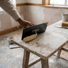 Pointed Cement Trowel with Wooden Handle