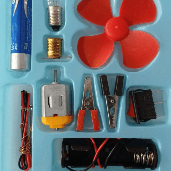 Kids Science Light Control Fan Circuit Kit image 1